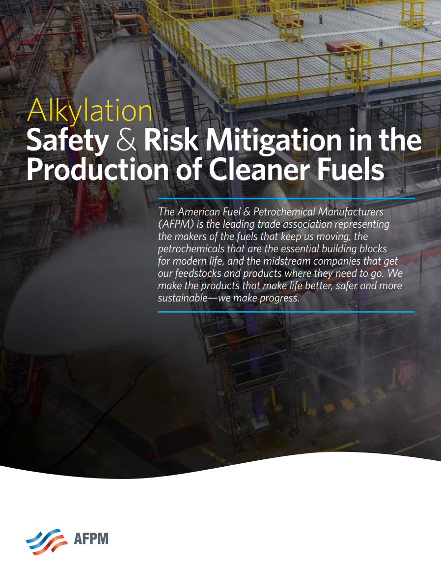 Alkylation Safety & Risk Mitigation in the Production of Cleaner Fuels